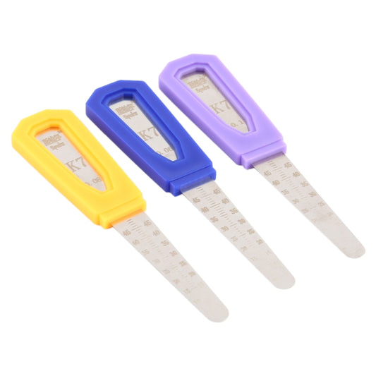 Spahr K7 0.1 / 0.08 / 0.06 mm Stainless Steel Ruler Phone   Disassembly Hand Tool, Spahr K7