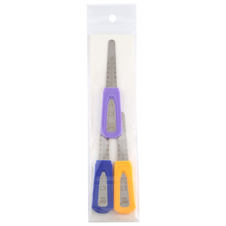 Spahr K7 0.1 / 0.08 / 0.06 mm Stainless Steel Ruler Phone   Disassembly Hand Tool, Spahr K7