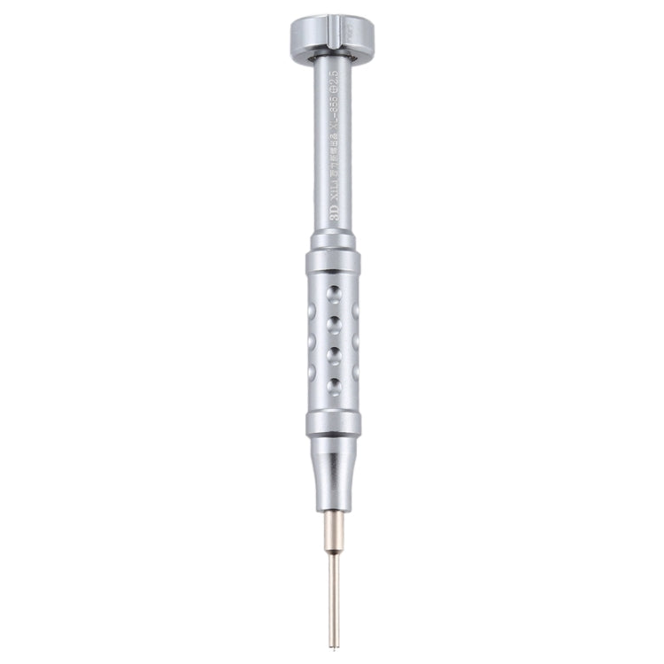 XL-655 3D Non-slip Hollow Cross Tip Middle Bezel 2.5 Screwdriver, XL-655 Middle Bezel 2.5