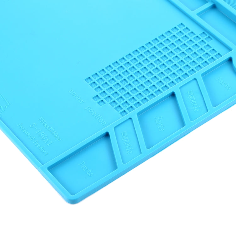 S-180 Insulation Heat-Resistant Repair Pad ESD Mat, Size: 55 x 35cm, S-180 (55cm x 35cm)