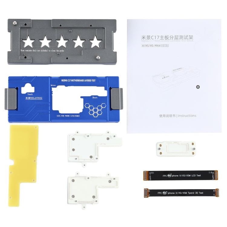 MiJing C17 Main Board Function Testing Fixture For iPhone X / XS / XS Max, MiJing C17 - BSPART