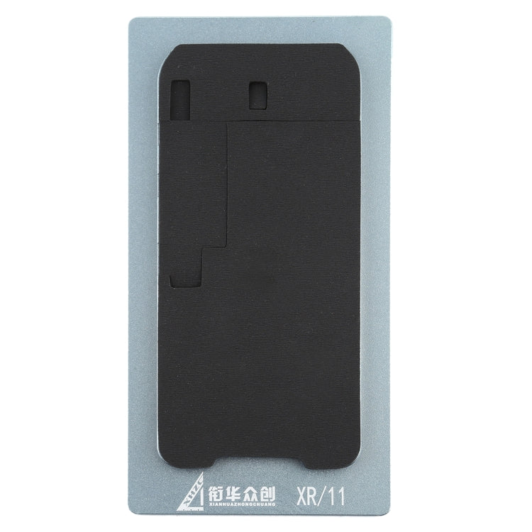 XHZC LCD Screen No Overturning Flex Cable Fit Mat Glue Removal Mould for iPhone XR / 11, For iPhone XR / 11