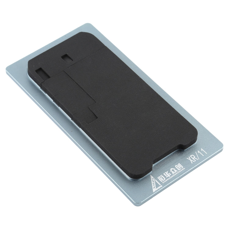 XHZC LCD Screen No Overturning Flex Cable Fit Mat Glue Removal Mould for iPhone XR / 11, For iPhone XR / 11