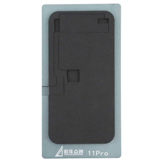 XHZC LCD Screen No Overturning Flex Cable Fit Mat Glue Removal Mould for iPhone 11 Pro, For iPhone 11 Pro