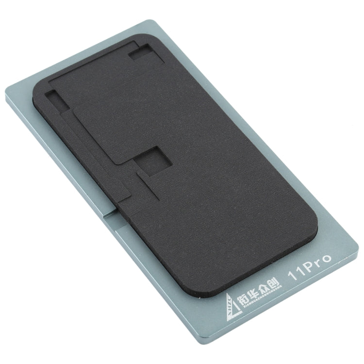 XHZC LCD Screen No Overturning Flex Cable Fit Mat Glue Removal Mould for iPhone 11 Pro, For iPhone 11 Pro
