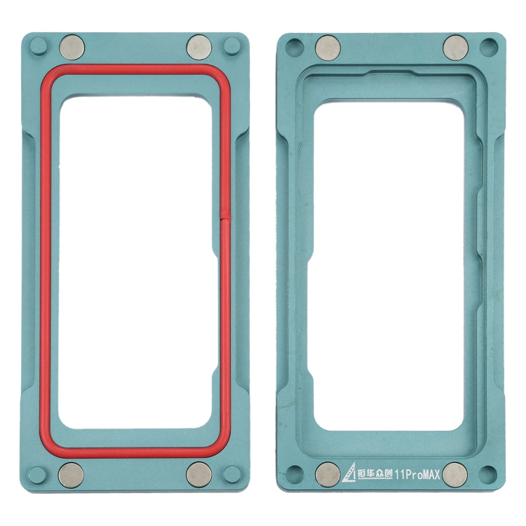 Magnetic LCD Screen Frame Bezel Pressure Holding Mold Clamp Mold For iPhone 11 Pro Max, For IP11 Pro Max (Magnetic)