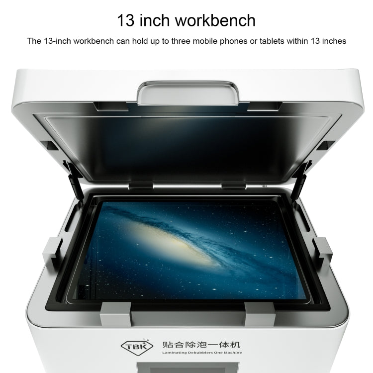 TBK808A Fitting and Defoaming All-in-one OCA Vacuum Laminating Machine, US Plug, TBK808A EU Plug, TBK808A US Plug