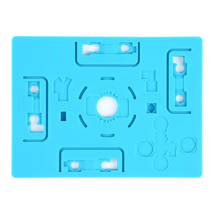 13 X 10cm Multifunction Plant Tin Heat Insulation Repair Silicone Pad, 13 x 10cm