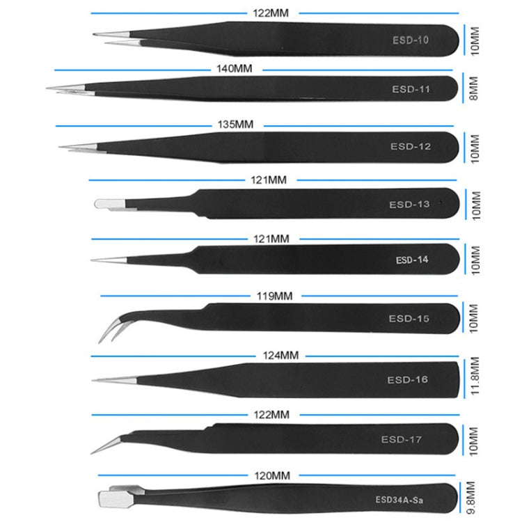 9 in 1 Metal Crowbar Steel Pry Universal Disassemble Tool, 9 in 1