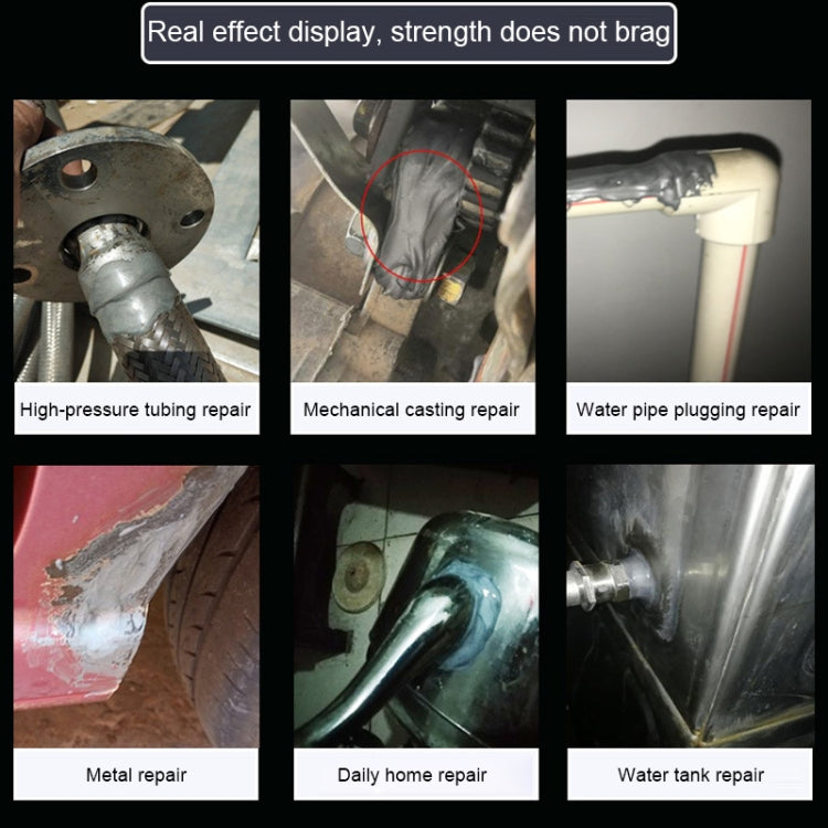 50g AB Glue Iron Stainless Steel Aluminium Alloy Household Repair Quick-drying Welding Glue, 50g