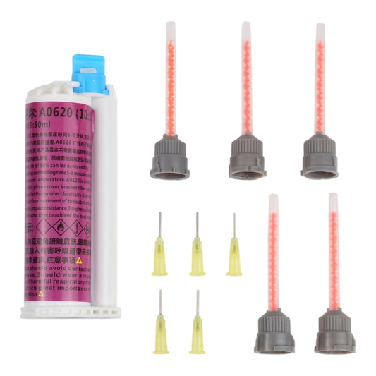 50ml A0620 10:1 Frame/Back Cover Quick Solidification Bonding Glue AB Glue, 50ml AB Glue