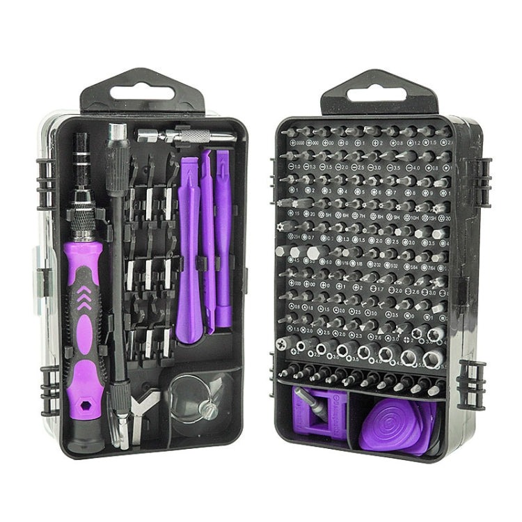 138 in 1 DIY Mobile Phone Disassembly Tool Clock Repair Multi-function Tool Screwdriver Set, 138 in 1 (Grey), 138 in 1 (Blue), 138 in 1 (Purple), 138 in 1 (Red), 138 in 1 (Yellow)