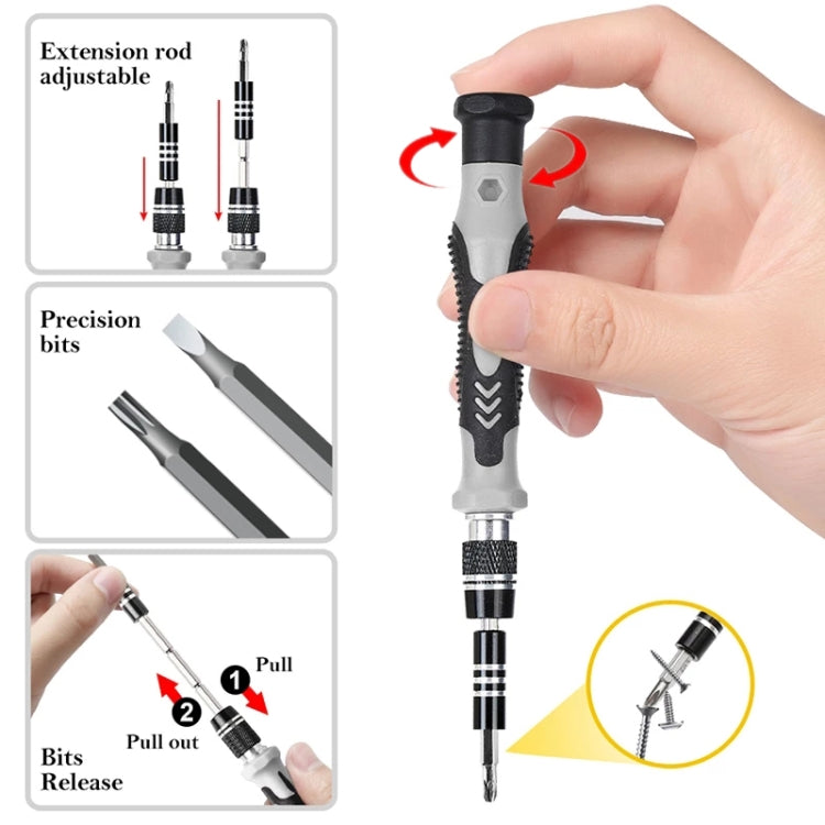 138 in 1 DIY Mobile Phone Disassembly Tool Clock Repair Multi-function Tool Screwdriver Set, 138 in 1 (Grey), 138 in 1 (Blue), 138 in 1 (Purple), 138 in 1 (Red), 138 in 1 (Yellow)