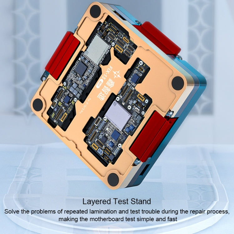 FIX-13 Layered Test Frame Motherboard Test Stand Fixture For iPhone 13 / 13 mini / 13 Pro / 13 Pro Max, FIX-13