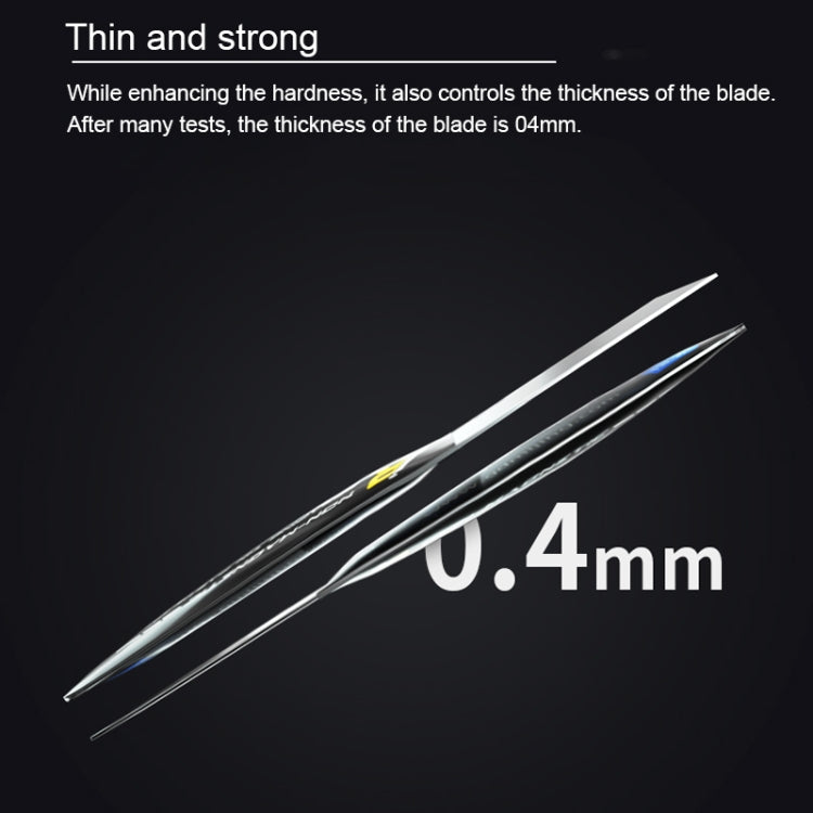 Mijing 2 in 1 Non Magnetic Svraping Tin Knife, 2 in 1