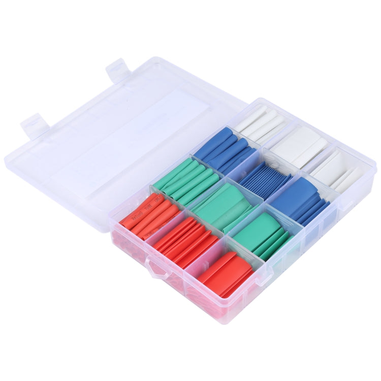 2UUL 200pcs/set PRE-CUT Heat Shrink Tubing, 200 in 1