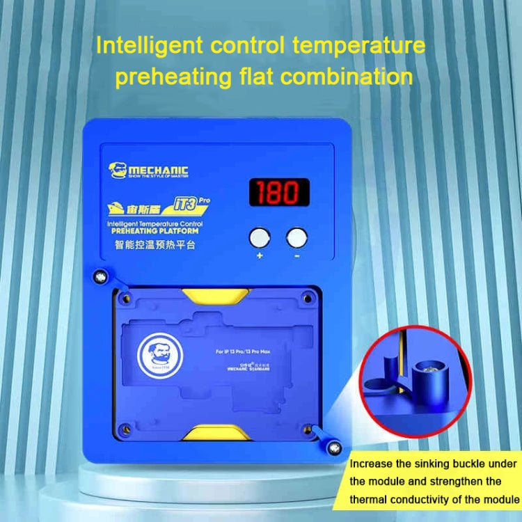 MECHANIC iT3 PRO Intelligent Temperature Control Preheating Platform,EU Plug, iT3 PRO (US Plug), iT3 PRO (EU Plug)