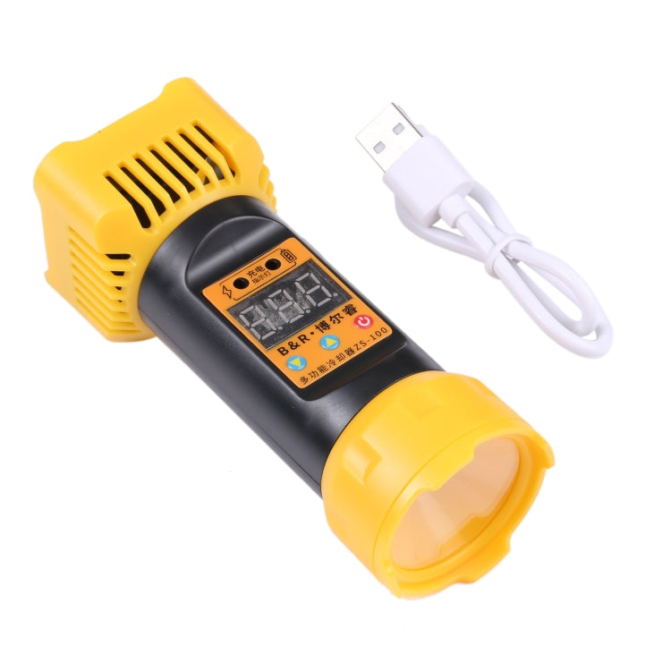 B&R ZS-100 2 in 1 UV Curing Lamp + Fan Cooler Repair Tool, ZS-100