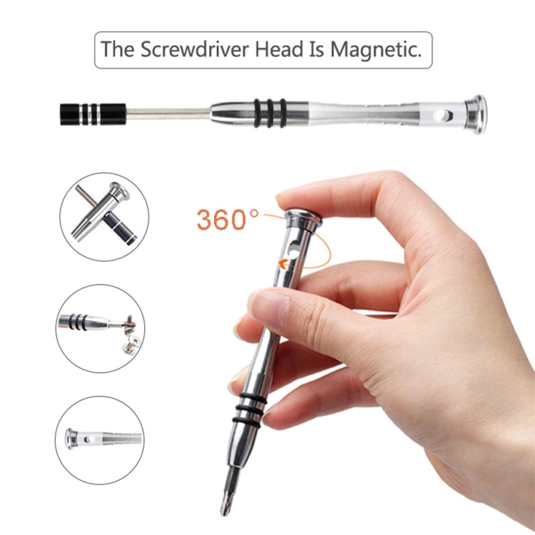 115 in 1 Metal Handle Screwdriver Repair Tools Kit, Metal Handle