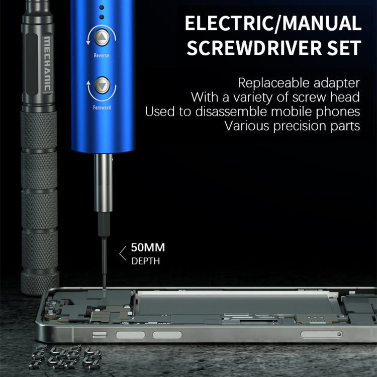 MECHANIC iDrive Multifunction Electric OCA Glue Remover Screwdriver Set, MECHANIC iDrive