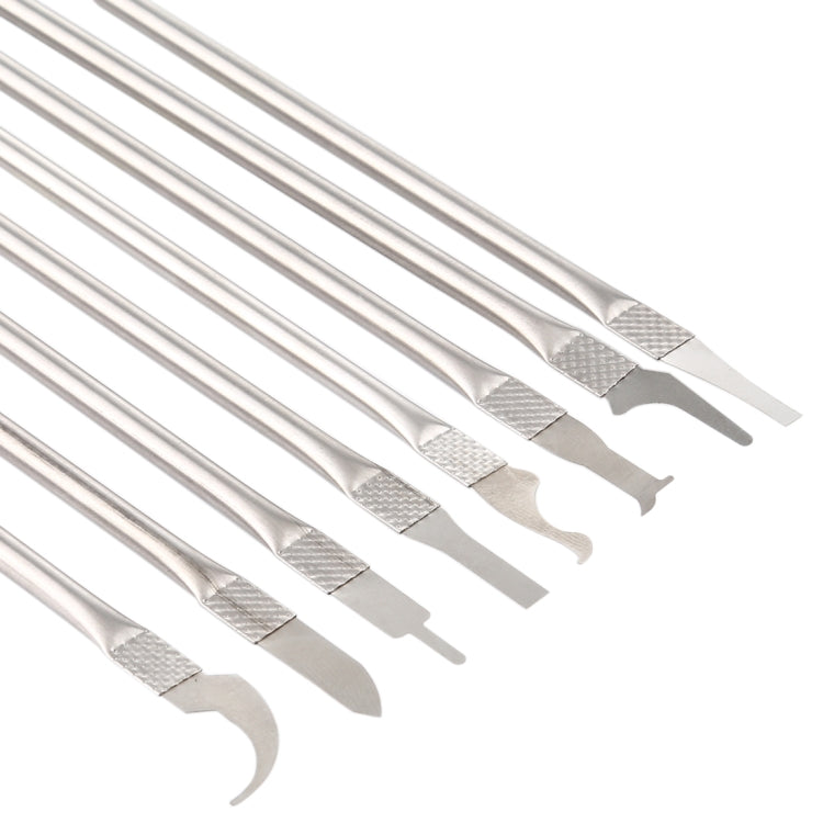 8 in 1 Stainless Steel Soft Thin Pry, 8 in 1