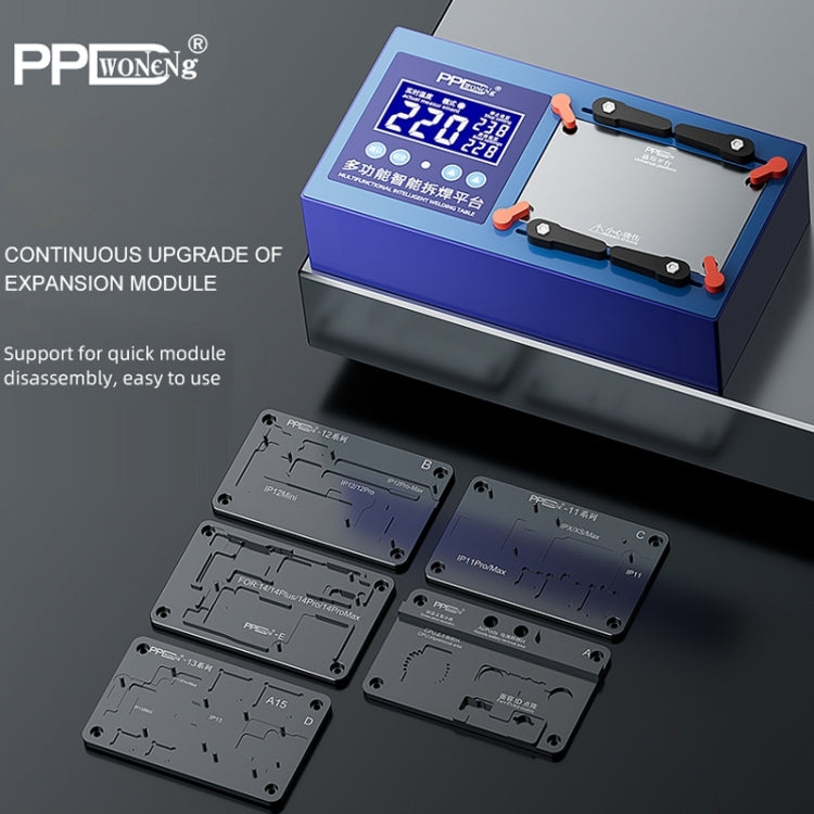 PPD Multifunctional Intelligent Desoldering Platform for iPhone 11 to 14 Pro Max, US Plug, US Plug - BSPART