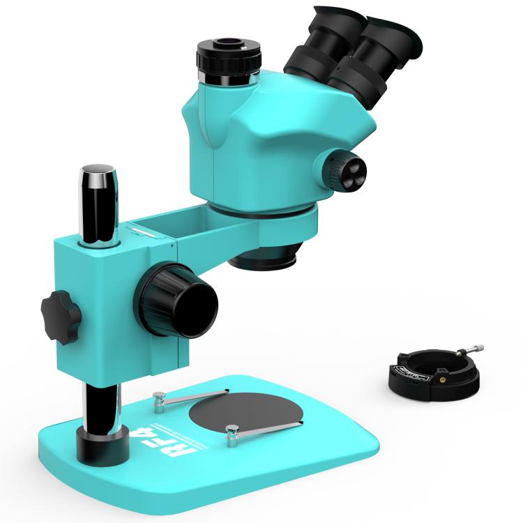 RF4 RF-7050TV Trinocular Microscope 7X-50X Continuous Zoom Synchronous Focusing Phone Repair Microscope, RF-7050TV