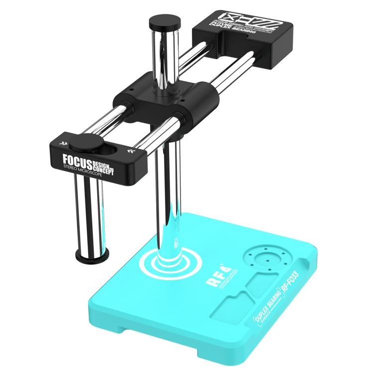 RF4 RF-FO33 360-Degree Adjustable Dual-axis Swing Arm Microscope Stand with Base for Most Microscope, RF-FO33