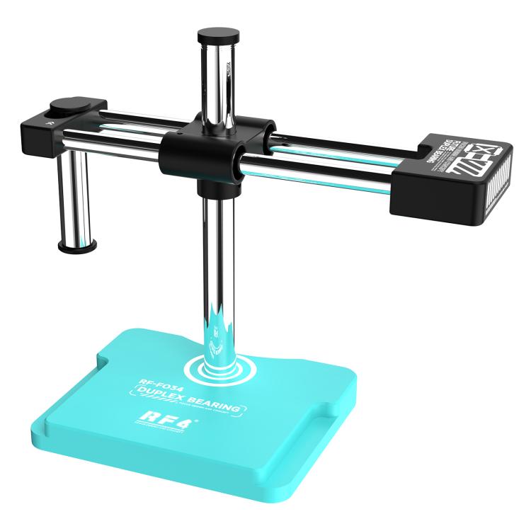 RF4 RF-FO34 360-Degree Adjustable Dual-axis Swing Arm Microscope Stand with Base for Most Microscope, RF-FO34