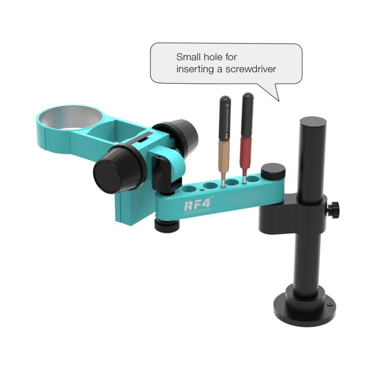 RF4 RF-FO19 Telescopic Articulating Arm Rotatable Universal Bracket for Stereo Microscope, RF-FO19