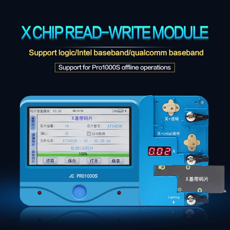 JC BLE-X EEPROM Chip Non-Removal Programmer For iPhone X