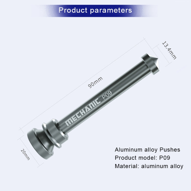 MECHANIC P09 Aluminum Alloy Tube Piston Solder Paste Flux Booster Syringe, MECHANIC P09