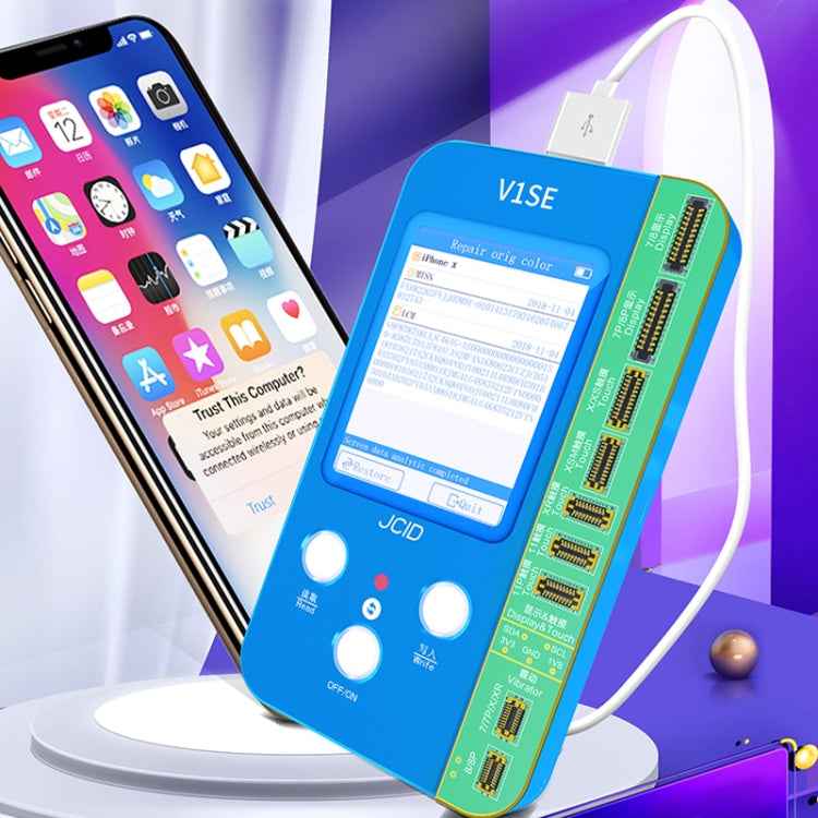 JC V1SE Testing 2 in 1 Screen Data Repair Panel Adaptor For iPhone 12 Series / 13 / 13 mini - BSPART