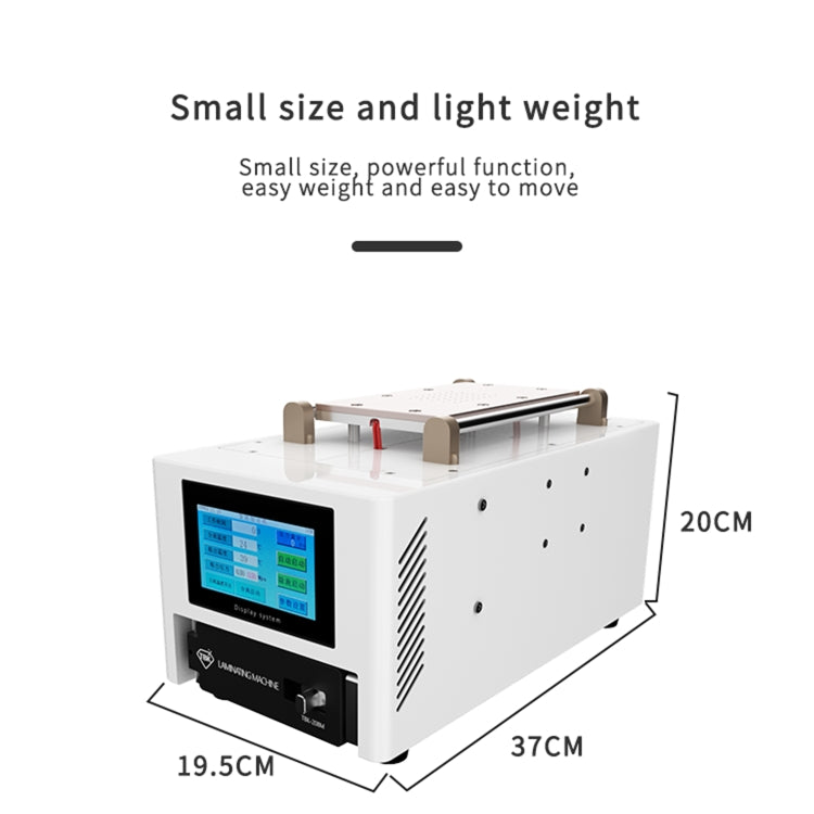 TBK 208M 3 in 1 Mini LCD Screen Vacuum Laminating Machine, UK Plug, TBK 208M (AU Plug), TBK 208M (UK Plug), TBK 208M (US Plug), TBK 208M (EU Plug)