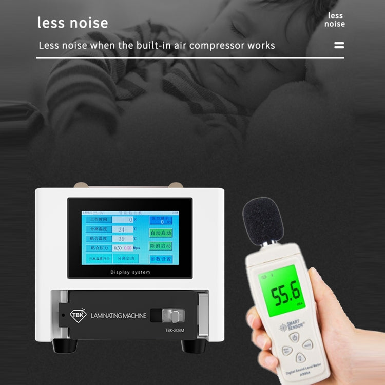 TBK 208M 3 in 1 Mini LCD Screen Vacuum Laminating Machine, UK Plug, TBK 208M (AU Plug), TBK 208M (UK Plug), TBK 208M (US Plug), TBK 208M (EU Plug)