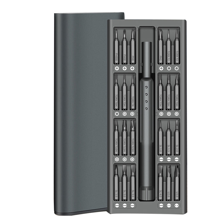 24 in 1 S2 Precision Screwdriver Set, 24 in 1(Grey)