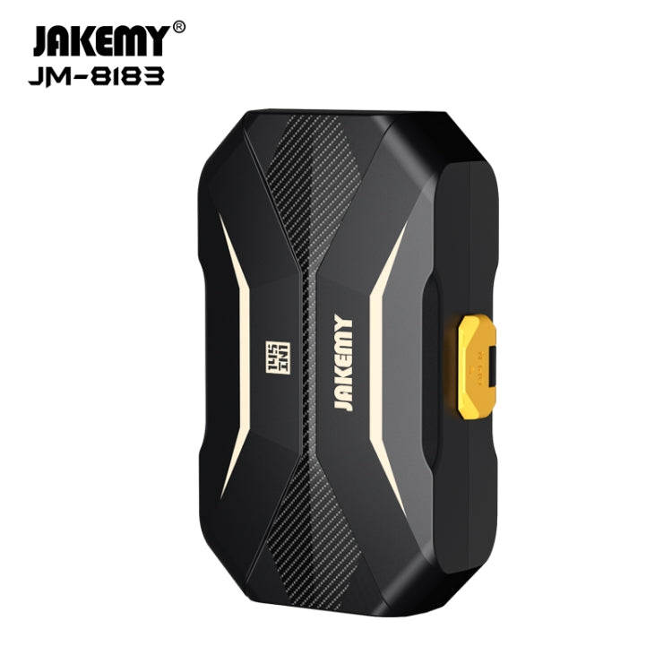 JAKEMY JM-8183 145 in 1 Manual Multi-purpose Tool Screwdriver Set, JM-8183