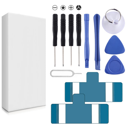 12 in 1 Repair Kits (4 x Screwdriver + 2 x Teardown Rods + 1 x Sucker+ 2 x Triangle on Thick Slices + Eject Pin + 2 x Battery Tape), 12 in 1 Repair Kits