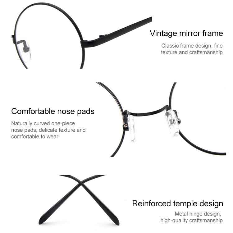 Round-Framed Glasses Small Fresh