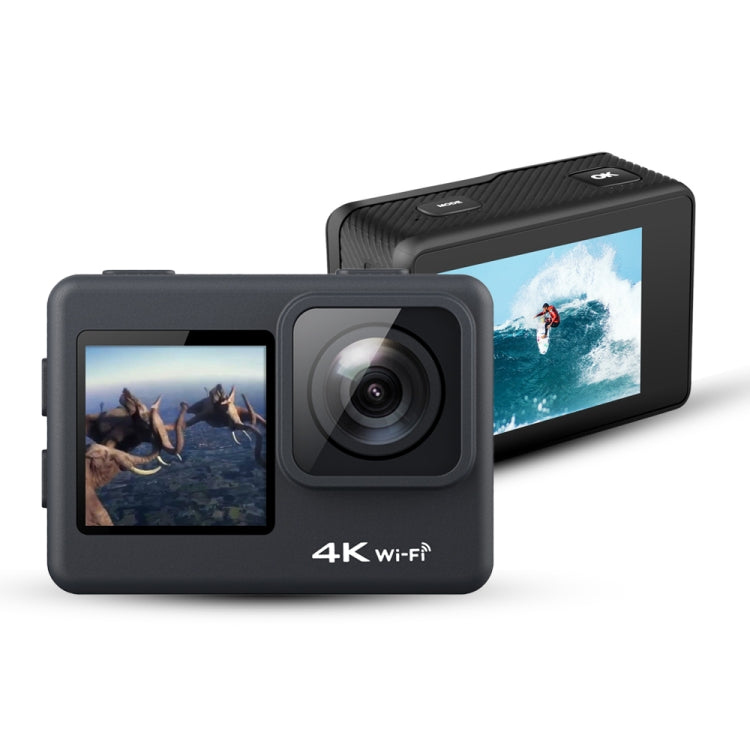 C1 Dual-Screen 2.0 inch + 1.3 inch Screen Anti-shake 4K WiFi Sport Action Camera Camcorder with Waterproof Housing Case,  Allwinner V316, 170 Degrees Wide Angle