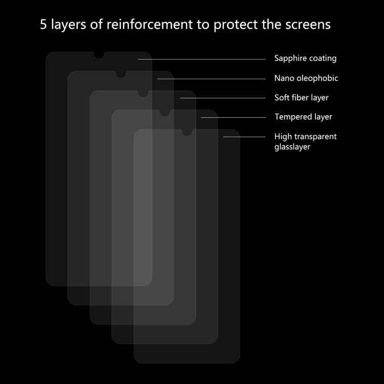 ENKAY Hat-Prince 0.26mm 2.5D 9H Tempered Glass Protective Film for Samsung Galaxy A70