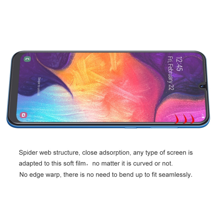 ENKAY Hat-Prince 0.1mm 3D Full Screen Protector Explosion-proof Hydrogel Film for Samsung Galaxy A30 / A50