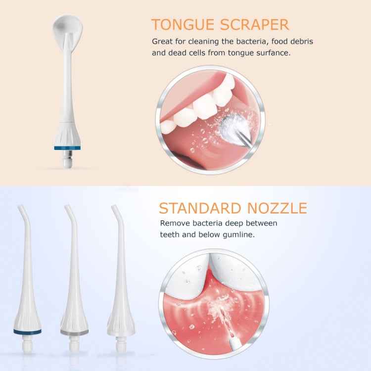 Mornwell D52 USB-Rechargeable water flosser  IPX7 Waterproof Oral Irrigator