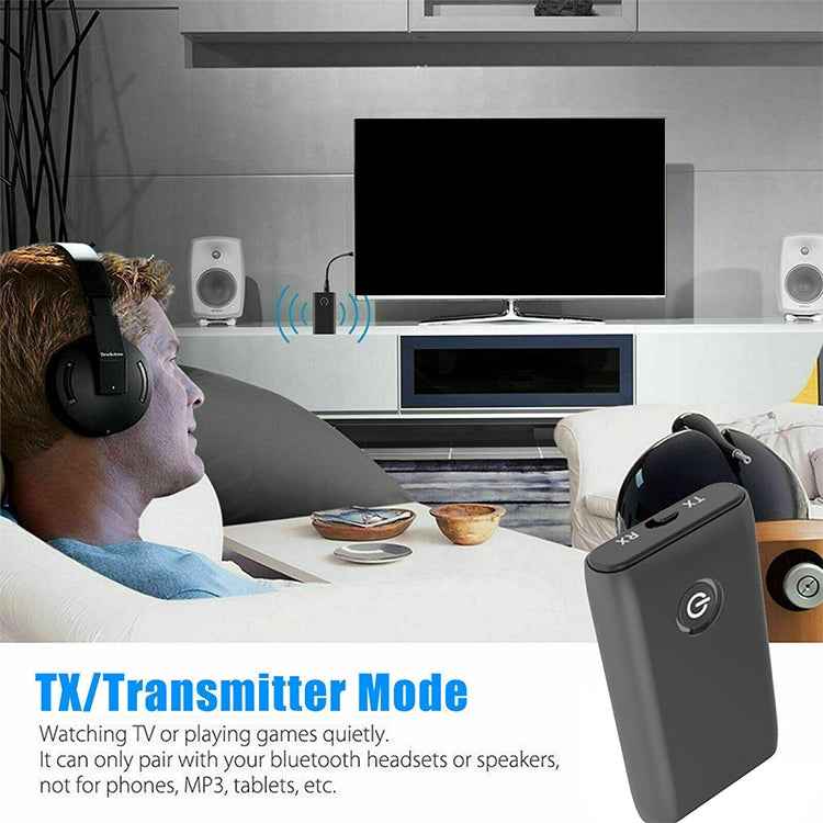 B10S Bluetooth Adapter 5.0 Bluetooth Transmitter Receiver 2 in 1 Bluetooth Adapter