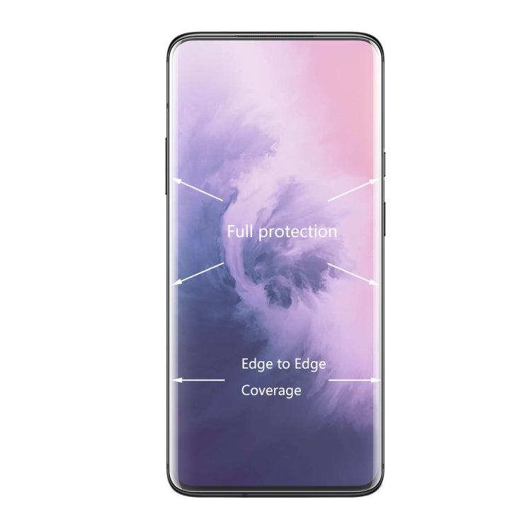 ENKAY Hat-prince 3D Full Screen PET Curved Hot Bending HD Screen Protector Film for OnePlus 7 Pro