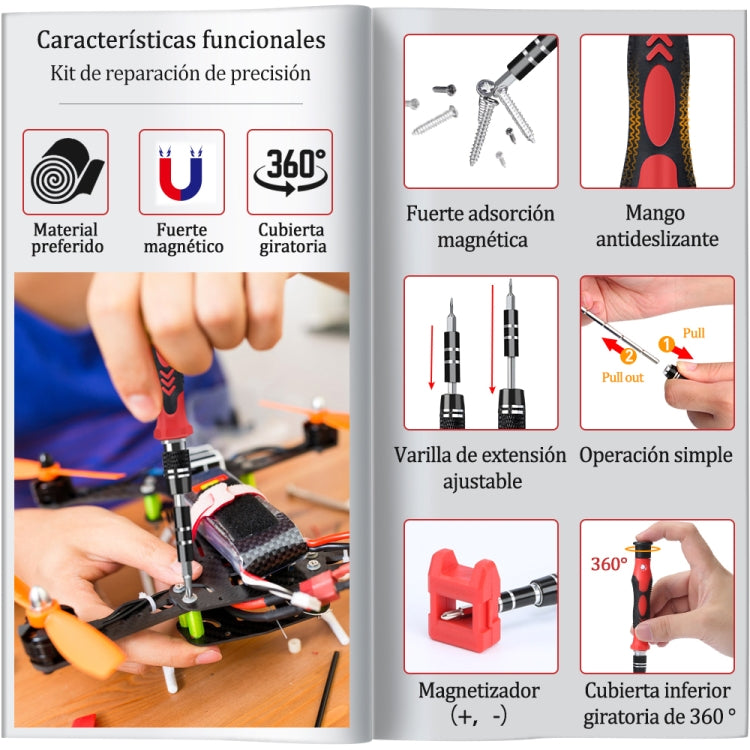 115 in 1 Precision Screw Driver Mobile Phone Computer Disassembly Maintenance Tool Set