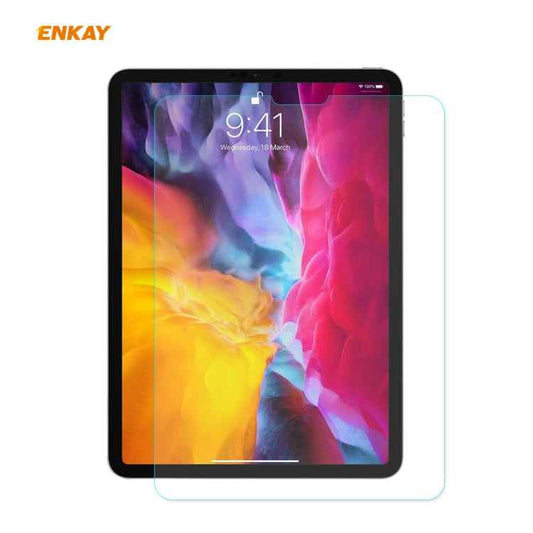 For iPad Pro 11 2020 / 2018 2 PCS ENKAY Hat-Prince 0.33mm 9H Surface Hardness 2.5D Explosion-proof Tempered Glass Protector