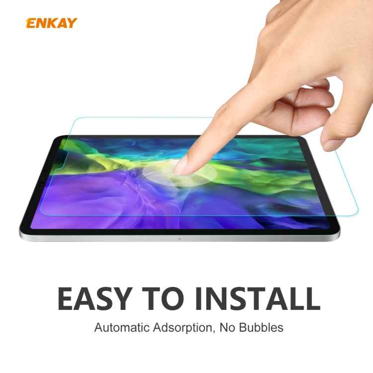 For iPad Pro 11 2020 / 2018 2 PCS ENKAY Hat-Prince 0.33mm 9H Surface Hardness 2.5D Explosion-proof Tempered Glass Protector