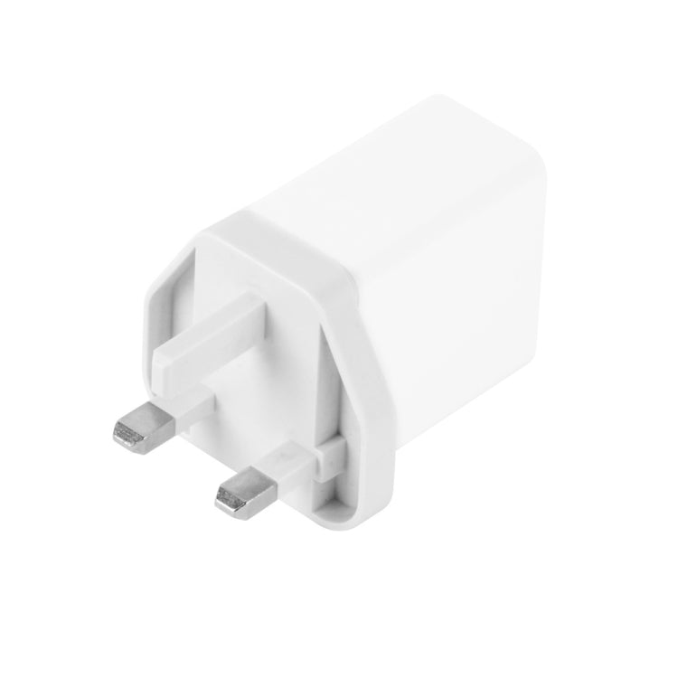 SDC-30W 30W QC 3.0 USB + 2.4A Dual USB 2.0 Ports Mobile Phone Tablet PC Universal Quick Charger Travel Charger, UK Plug