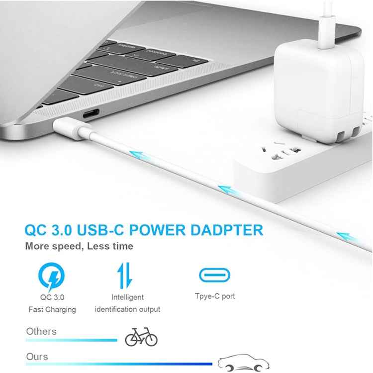 PD3.0 30W USB-C / Type-C Interface Universal Travel Charger with Detachable Foot, UK Plug